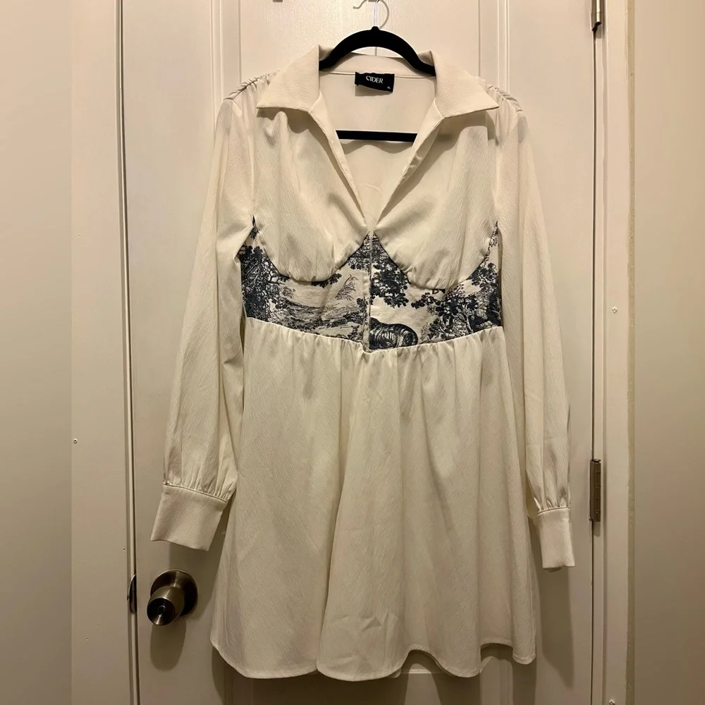Cottage Corset Mini Dress | Size XL - Picture 3 of 7